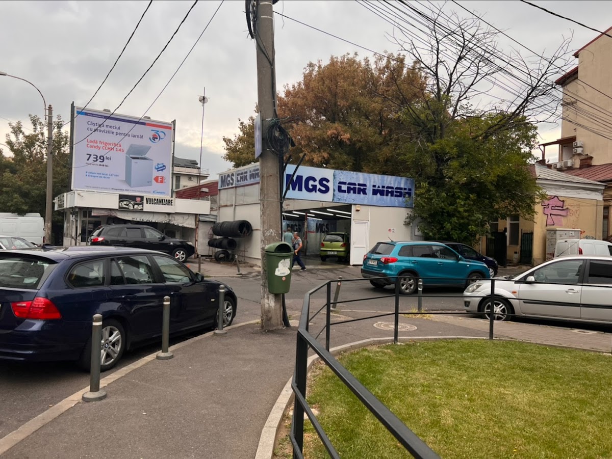 MGS Car Wash logo